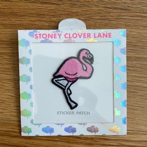 Stoney clover flamingo patch new